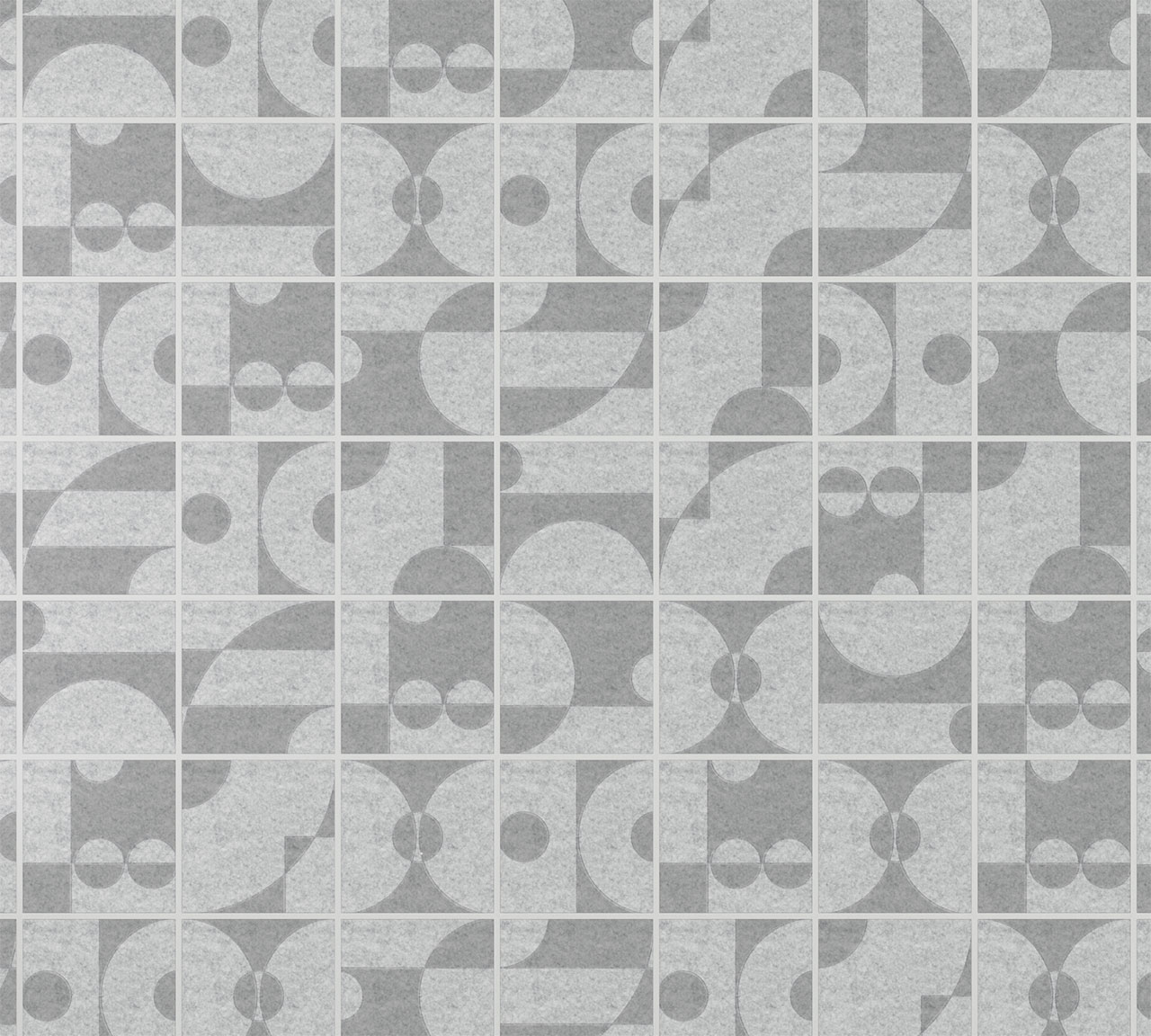 pannello fonoassorbente Mosaic DeFelt per soffitto - applicazione progetto 4