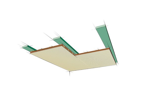 Pannelli fonoassorbenti Lignotrend LIGNO Akustik Light - Ligno Akustik Schema Montaggio