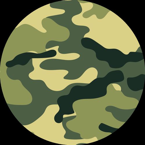 Swatch tappezzeria decorativa BuzziSkin Printed Camo Amazon