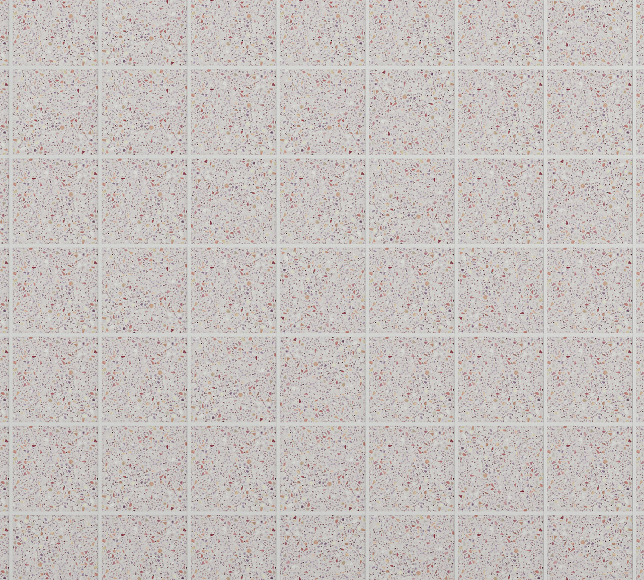 pannello fonoassorbente Terazzo Purple DeFelt per soffitto - applicazione progetto 2