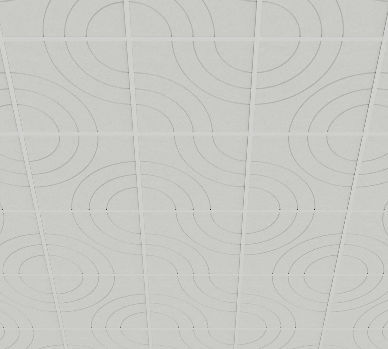 pannello fonoassorbente Wave DeFelt per soffitto - applicazione progetto 6