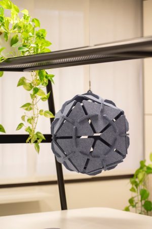 Pannello fonoassorbente 3D LVB Croma a soffitto