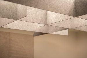 Griglia fonoassorbente a soffitto LVB Diesis