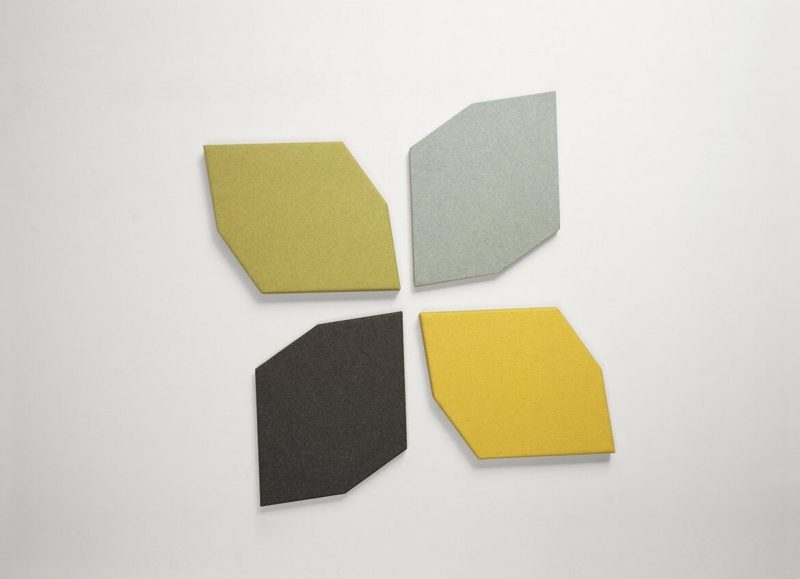 Pannello fonoassorbente LVB Variazione a parete Pannello fonoassorbente LVB Variazione a parete