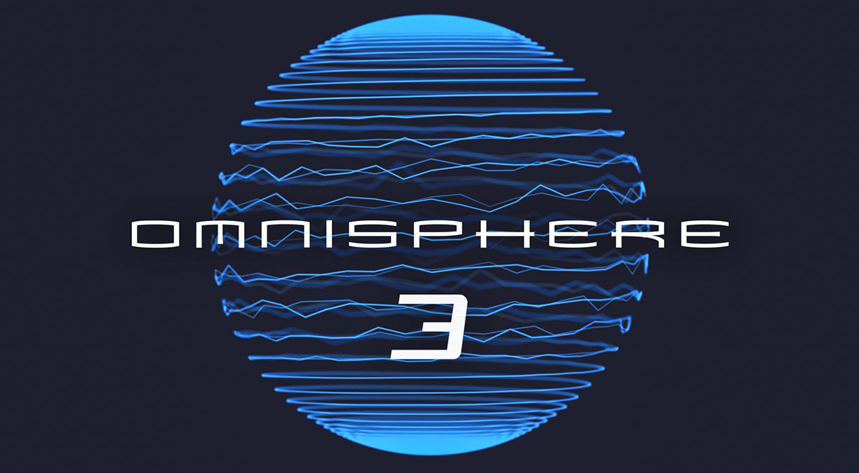 Spectrasonics Omnisphere 3 — artwork ufficiale con la sfera sonora
