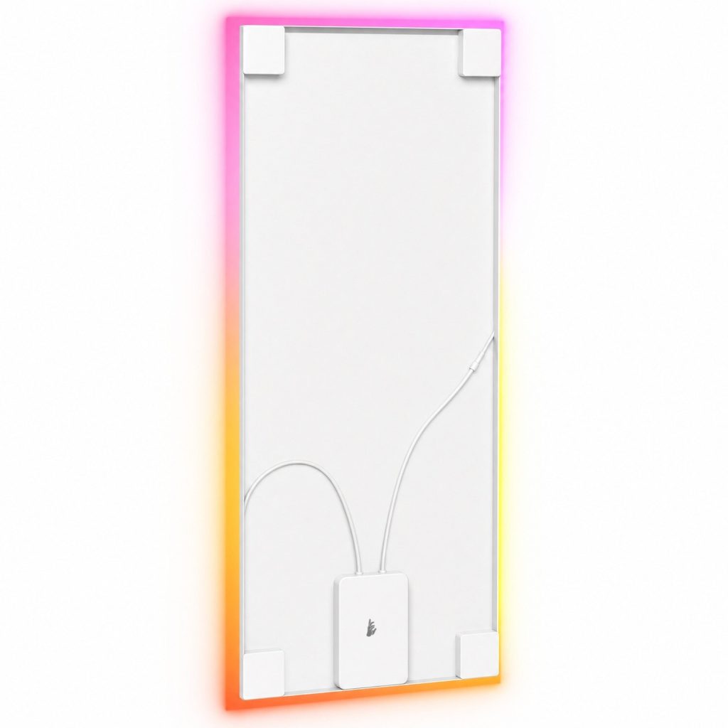 Kit di retroilluminazione LED per pannelli fonoassorbenti Aura LED con controller e alimentatore