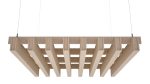 Baffle acustici EasySnap Bold installati a soffitto, vista 2