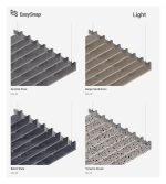 Fantasie effetto legno stampate sul feltro PET dei baffle acustici EasySnap