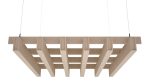 Baffle acustici EasySnap Great installati a soffitto, vista 2
