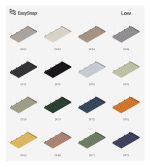 Cartella dei colori del feltro PET per i baffle acustici EasySnap Low