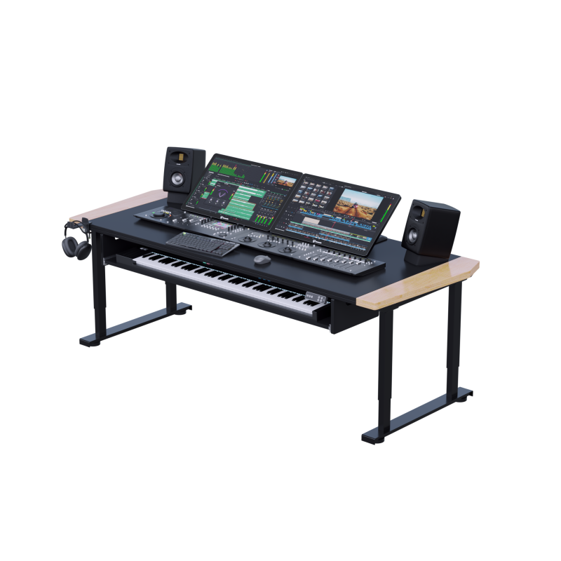 consolle-buso-broadcast-88-rise-pro-header Buso Broadcast 88 Rise Pro — postazione da studio Buso Audio allestita