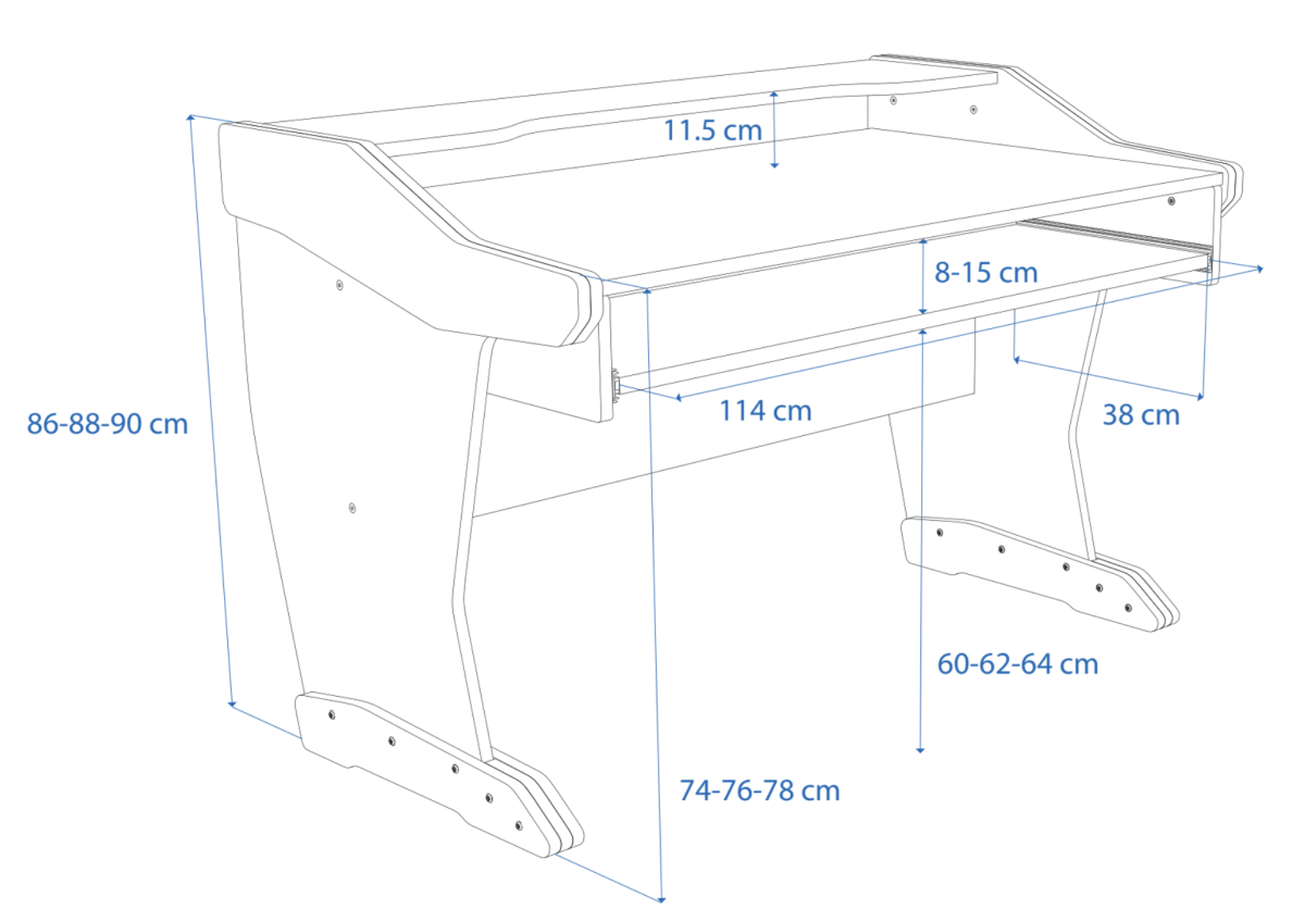 Disegno tecnico in prospettiva Composer Mini Buso Audio