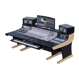 Buso SSL AWS Delta — postazione da studio Buso Audio allestita