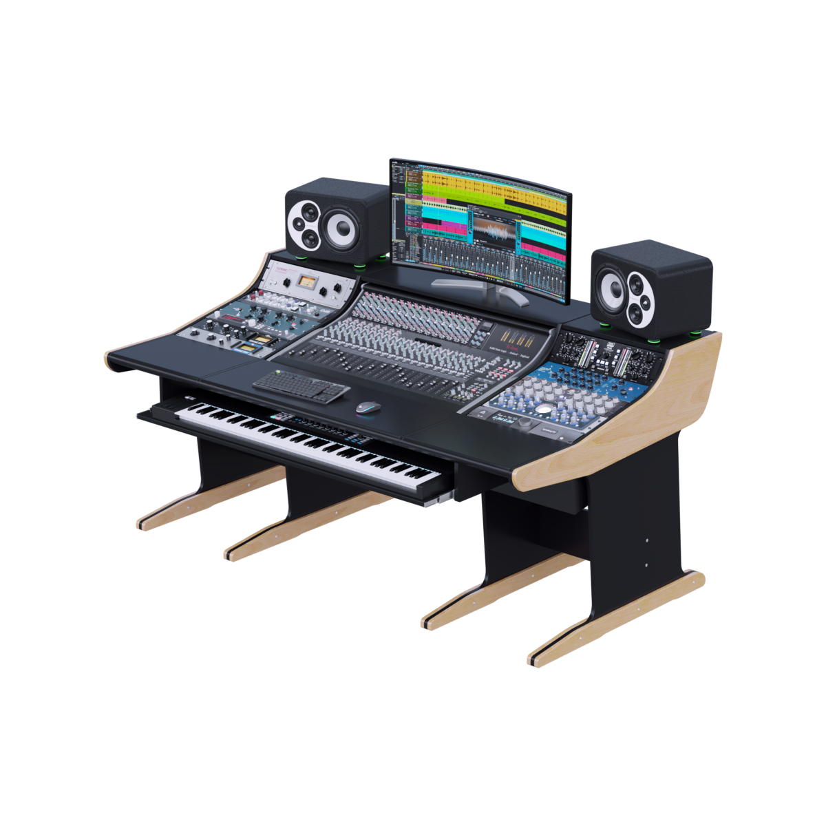 Buso SSL XL-Desk workstation da studio