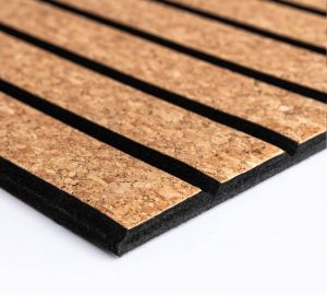 Pannello fonoassorbente in sughero CORK FELT Corduroy S