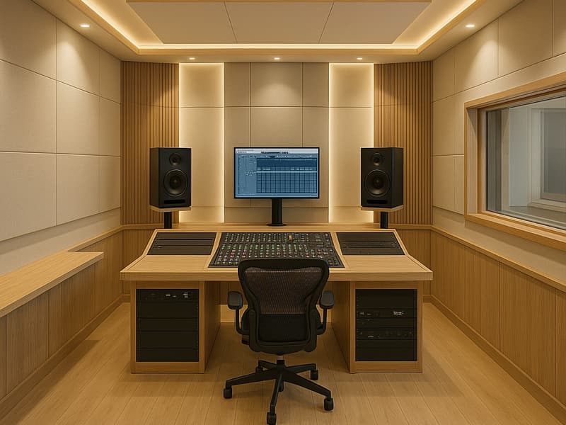 Elaborato di progettazione acustica preliminare di uno studio di registrazione
