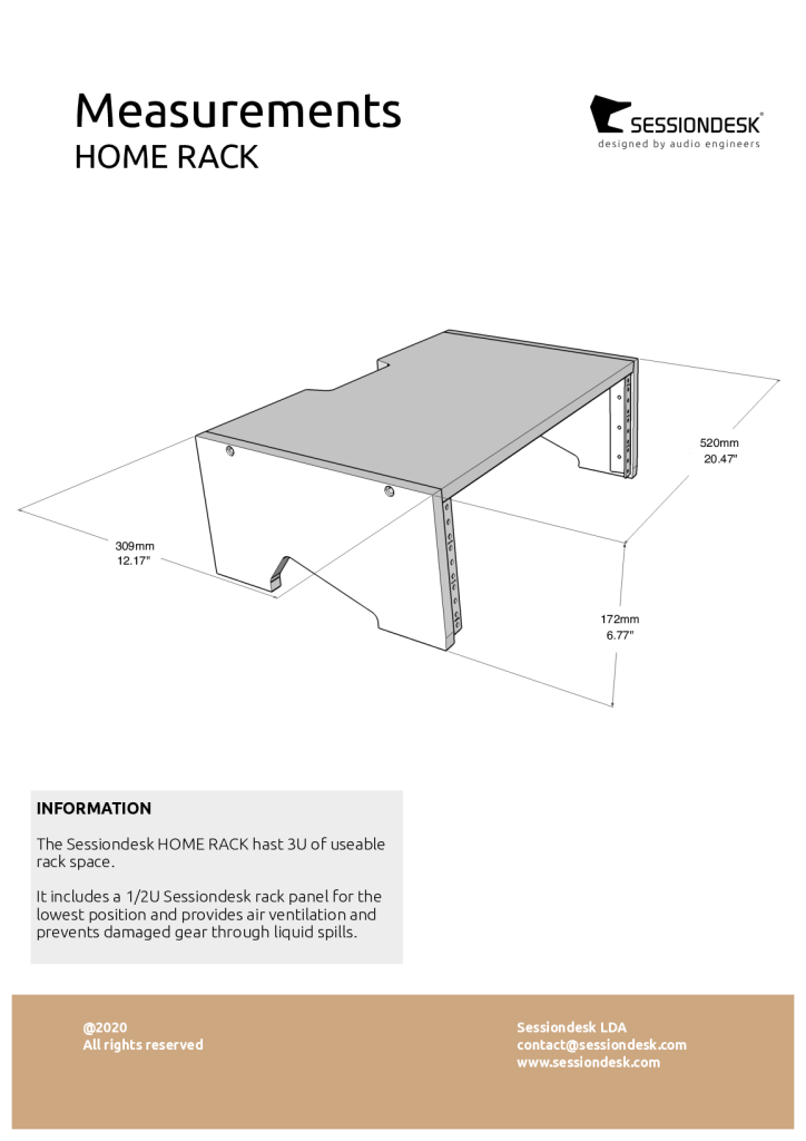 Disegno tecnico con misure