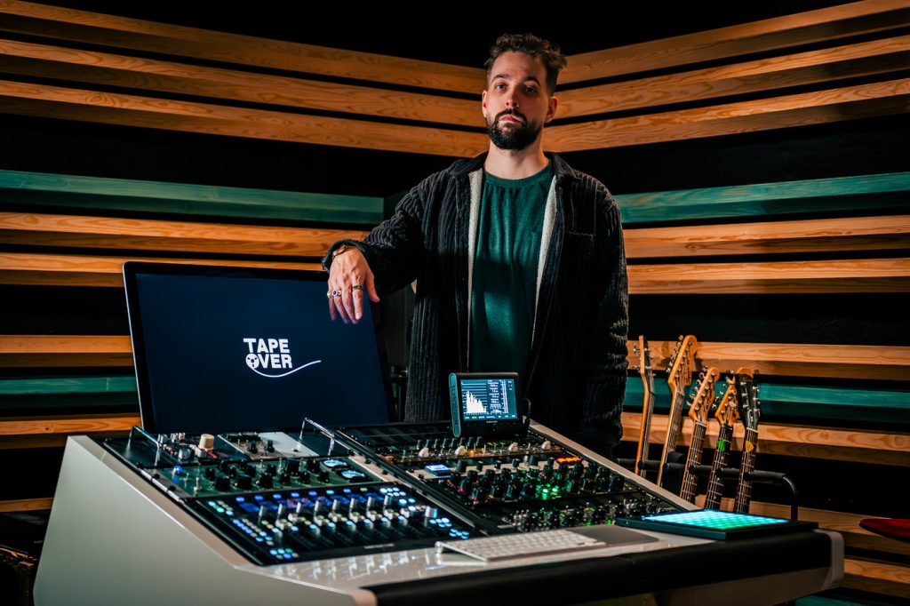 Sistema MODULAR Sessiondesk in un home studio