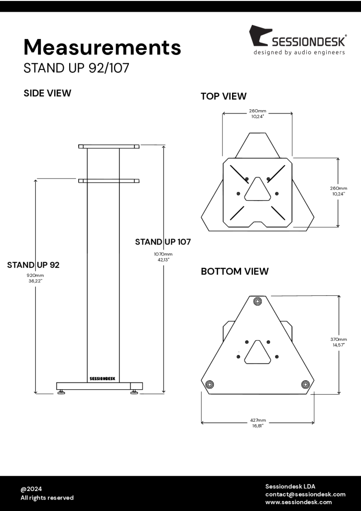 Disegno tecnico con misure