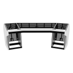 Sessiondesk TRAPEZ 100: scrivania da studio del sistema MODULAR, vista 2