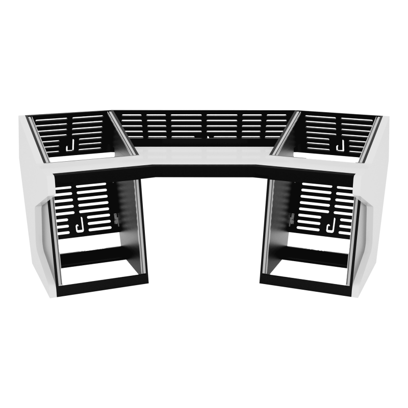 Sessiondesk TRAPEZ 40: scrivania da studio del sistema MODULAR, vista 2