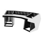 Sessiondesk TRAPEZ 60: scrivania da studio del sistema MODULAR, vista 1