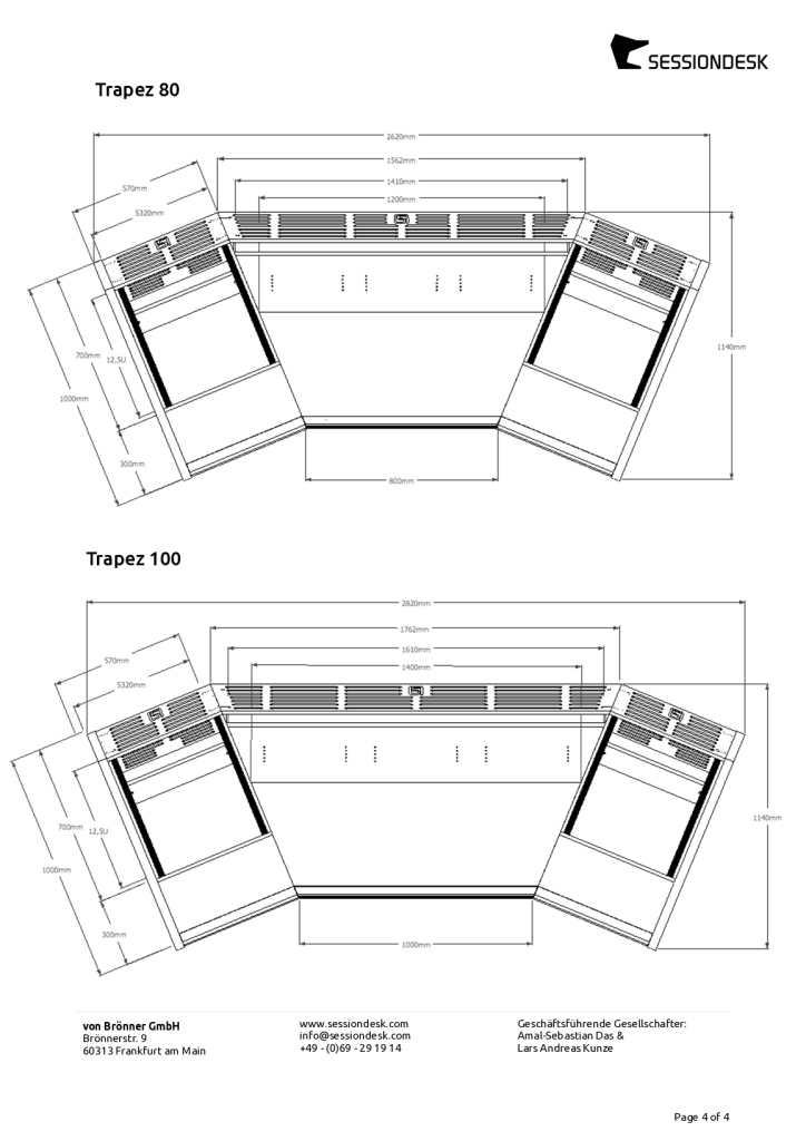 Disegno tecnico con misure