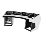 Sessiondesk TRAPEZ 80: scrivania da studio del sistema MODULAR, vista 1