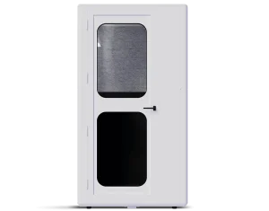 Studiobricks Hallo, box insonorizzato per telefonate e videochiamate in ufficio