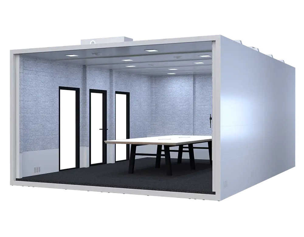 Sala per team Studiobricks, collaborazione e privacy
