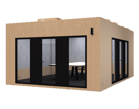 Struttura modulare Studiobricks per sale team